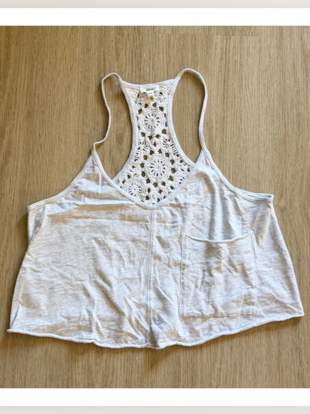 NWOT Aerie Summer House Crochet Back
Cropped Tank Top - Picture 6 of 10